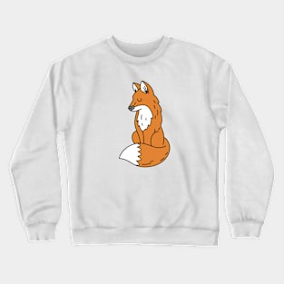 Fox - orange Crewneck Sweatshirt